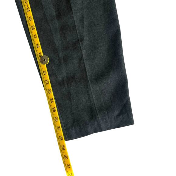 Briggs Women’s Vintage Pleasted Trouser Pants Made in USA Gray Size 16 - Picture 8 of 8